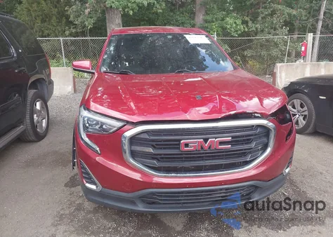 2019 GMC Terrain Sle из США, поврежденный, VIN 3GKALMEV0KL261940